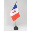 Table Flag Free France 1940-1944 15x10cm - French Resistance High Quality