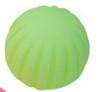 Cute Cartoon Vinyl Baby Hand Grab Ball Bath Toy with Squeeze Sound for Children Play In Water