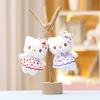 Plush Cat Cute Toy Keychain Cartoon Bag Pendant Kids Gift Birthday