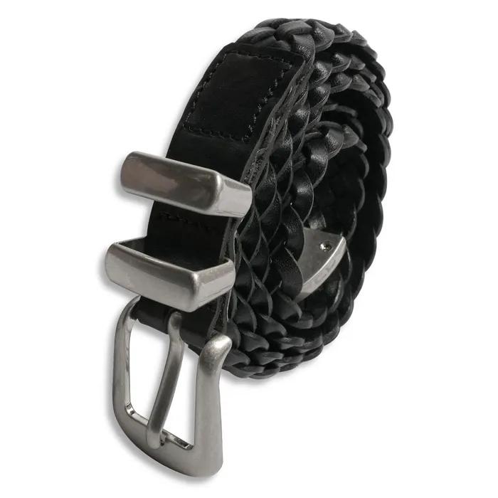 Weaving Western Belt in Black