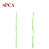 4pcs Orthodontic Toothbrush Pointed Head Soft Hair Correction Clean Teeth Gap Floss Oral Hygiene Teeth Braces Tooth Brushes