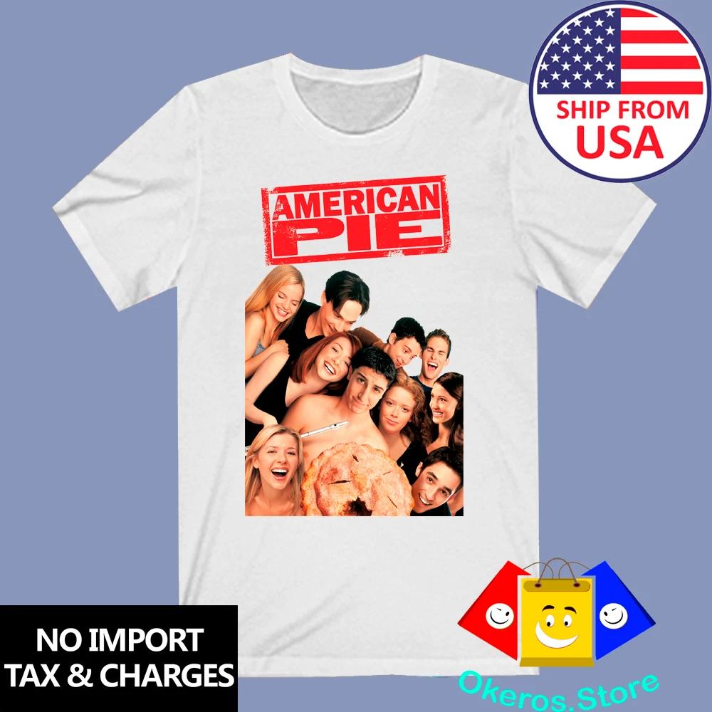 American Pie 1999 Movie Men s White Size S to 3XL 2XL