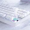 ATTACK SHARK X68HE Rapid Trigger Gaming 8000Hz Keyboard, Compatible, RT0.01mm (Pure White)