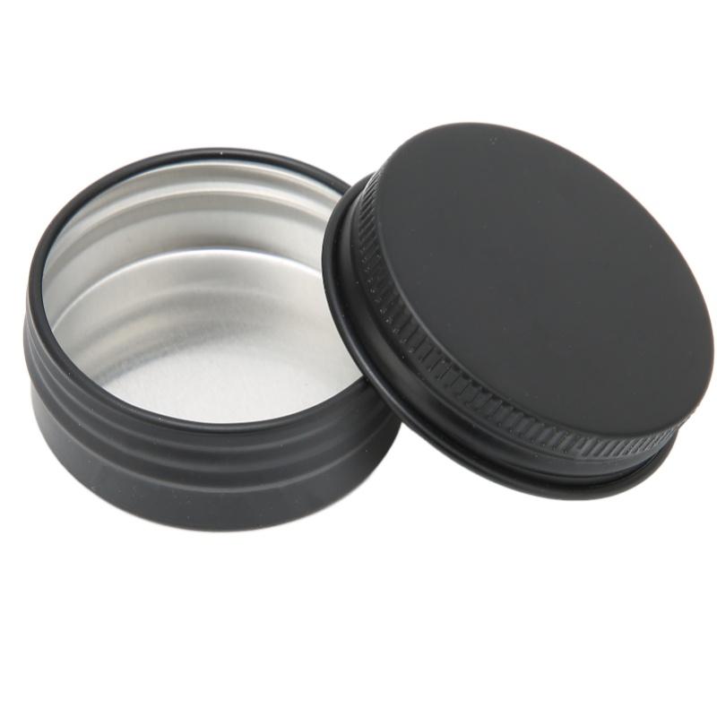 10pcs Round Aluminum Can DIY Empty Refillable Storage Jar Container Set For Solid Perfume Lip Mask10ml