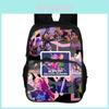Hunter Witch Group Kpop Backpack With Breathable Polyester Durable Material For School Students