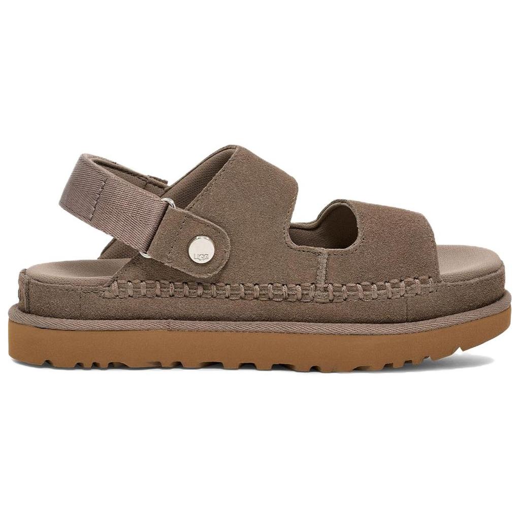 UGG Fashionable Minimalist One-Strap Sandals Women Sandals Brown Gray 1167399-SKP