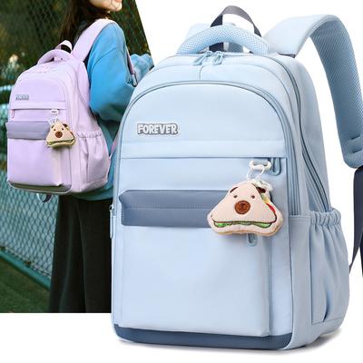 Women's Large Capacity Backpack Junior High School Student Schoolbag Lightweight Backpack
