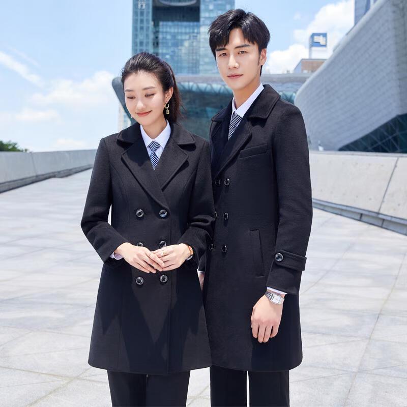 Unisex Autumn/Winter Professional Wool Blend Coat