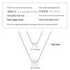 Double Layer Freshwater Pearl Choker Necklace, s925 Sterling Silver, 18k Gold Plated, Gift for Christmas and Qixi