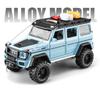 1/22 Modifizierte Version Benz G550 Legierungsauto Modell Diecast Simulation Metallspielzeug Geländewagen Automodell Ton und Licht Geschenk für Kinder