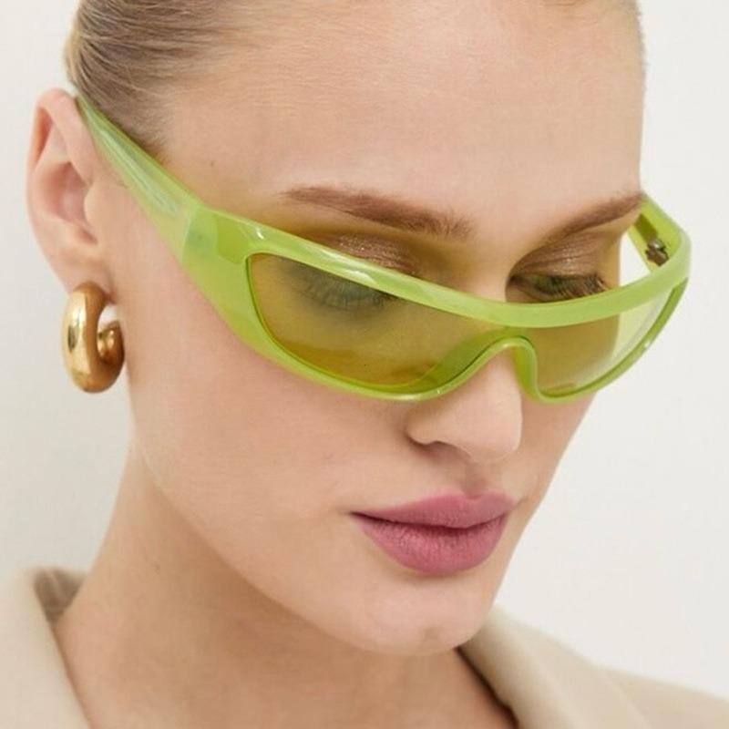 New Y2K Sunglasses for Men and Women Sports Cycling Glasses Sun Glasses for Male Female Eyeglasses Sense of Technology Eyewear