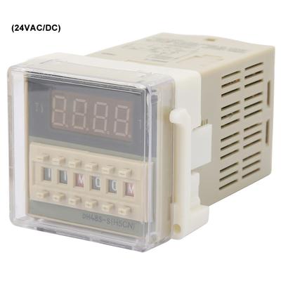 O111ROM DH48s S 2Z Durable LCD Display Time Timer Delay Relay 8 Pins 0.1S 99H (24VAC DC)