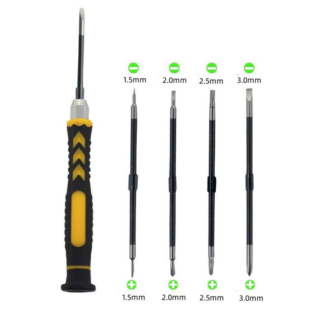 Maintenance Multifunctional Screwdriver Metric Slotted Screwdriver Cross Screwdriver  Computer