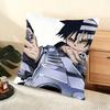 Anime SSoul Eater Cushion Cover Soft Short Plush Pillow Cover Smooth Cozy Texture Aesthetic Cushion Case Home Decor