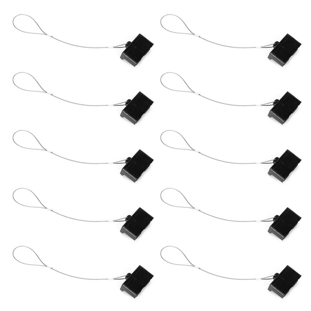 

10Pcs Black Forklift Connector Dust Cap Power Tool Accessories Hard Texture Plastic 175A