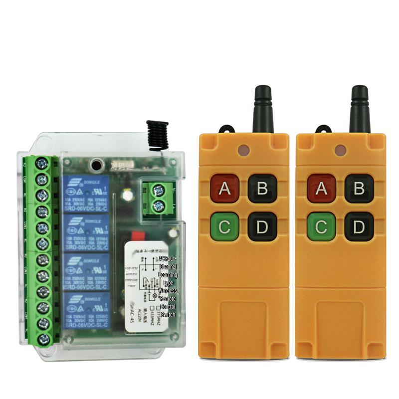 220V Multifunctional Wireless Remote Control Switch & Smart Receiver