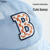 Kids' Breathable Mesh Baseball Cap - Soft Brim Sun Hat for Outdoor Sports
