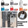 Zinc Zinc Alloy Combination Padlock Waterproof Drawer Cabinet Lock Password Code Locks  Fence Door Lock