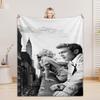 J-James D-Dean Blanket Cartoon Game Printed Flannel Blanket for Home Living Room Bedroom Decor New Year Christmas Gift for Fans