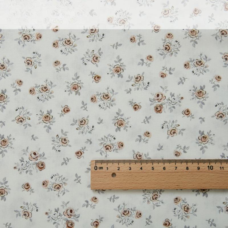 Classics Pastoral Floral Poplin Cotton Fabric DIY Children's Wear Cloth Make Bedding Quilt Decoration Home Sewing Cloth