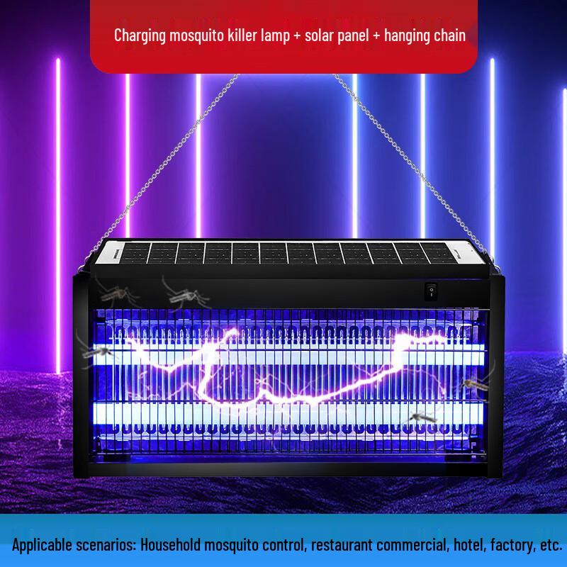 Outdoor Solar Mosquito & Insect Killer Lamp