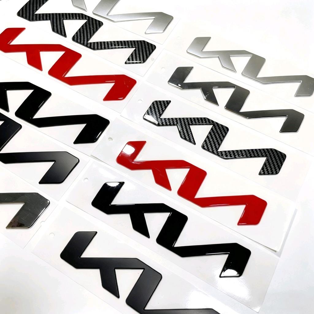ABS Car Front And Rear Stickers Emblem Accessories For Kia GT-Line Sportage Ceed Rio Picanto Sorento Soul Cerato Venga Forte K9