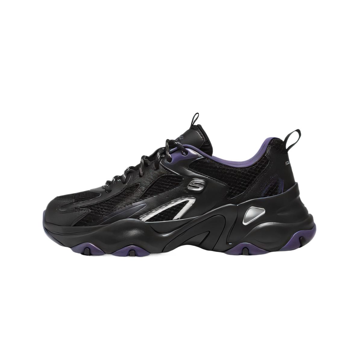 Skechers DLites 5.0 Panda Shoes Comfortable Versatile Low-Top Dad Shoes Women sneaker 150523-BKPR 36