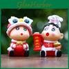 Crayon Shinchan PVC-Ornament Reichtumsgott-Design für Erwachsene und Kinder