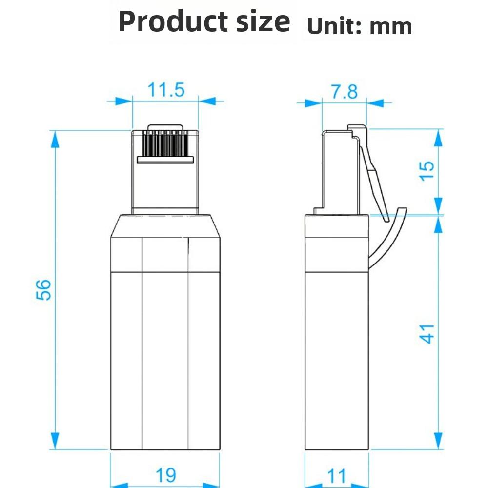 USB-C Ethernet Adapter, Gigabit LAN Dongle for MacBook, Laptop, iPad, Android