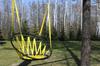 Swing, garden hammock, hanging chair with backrest, rocker