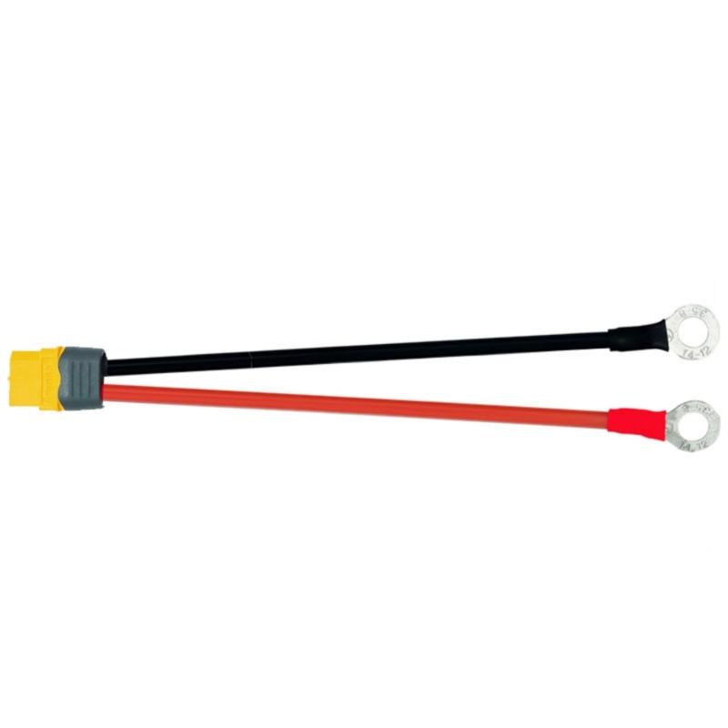 Durability XT60 to O Rings Clamp Cable 12AWG Ideal for DIY and Hobbyists Seekings Stability High Current Capacity