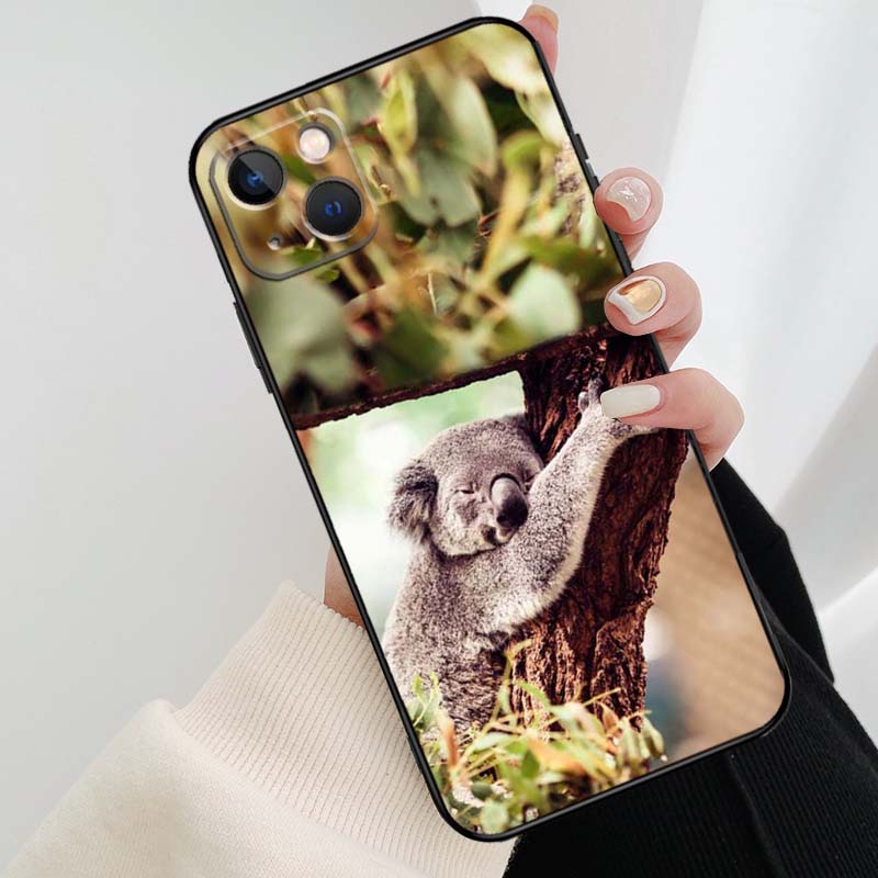 Australian Koala Phone Case For iPhone 17 Pro Max 16 15 11 13 12 14 Pro Max mini 15 16 Plus 16e 17 Air Cover