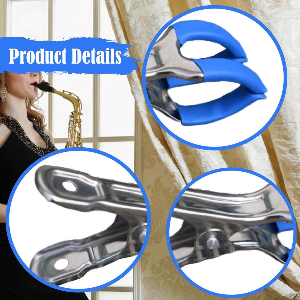 Saxophone Button Key Pad Indentation Clip Music Instrument Maintenance Easy To Use Portable