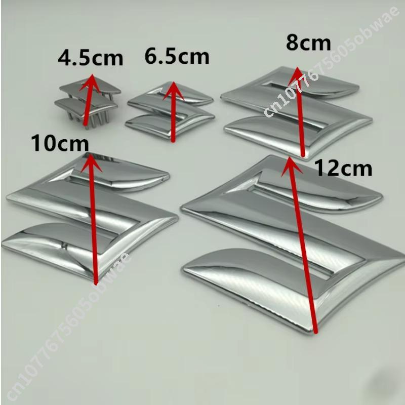 Car Front Logo Front Grill Rear Bumper Tail Door Trunk Emblem Sticker For ZUZUKI Swift Jimny Vitara Fronx Grand Sx4 GrandVitara