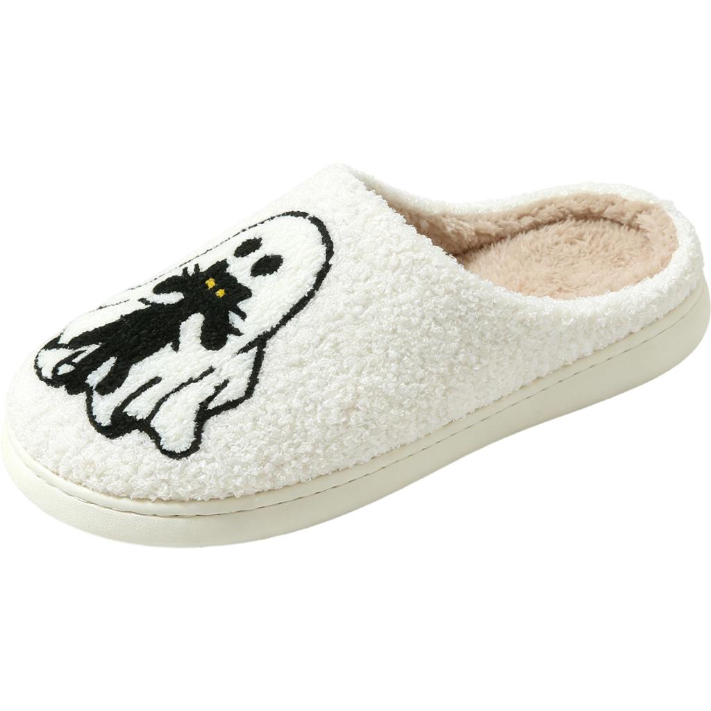 Women's Halloween Cute Warm Cotton Slippers for Winter