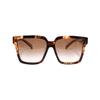 Prada Heritage Series Square Frame Holiday Travel Sunglasses Women sunglasses Tortoise SPR24Z-F-07R-0A6
