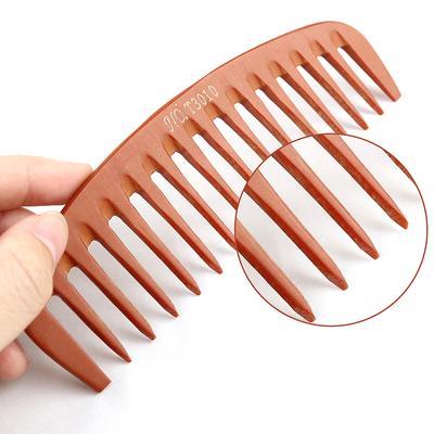 1 pettine in legno per salone, antistatico, anti-groviglio, pettine per la separazione dei capelli, spazzola per capelli, strumento per lo styling, accessori per barbiere
