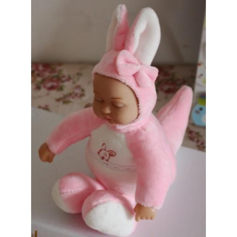 Anti-resatisfaction Sleeping with Rag Doll Baby Pillow Doll Children Plush Toy Birthday Gift