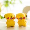 Pikachu Wooden Craft Figurine With Handmade Design For Home Office Decor And Giftgiving