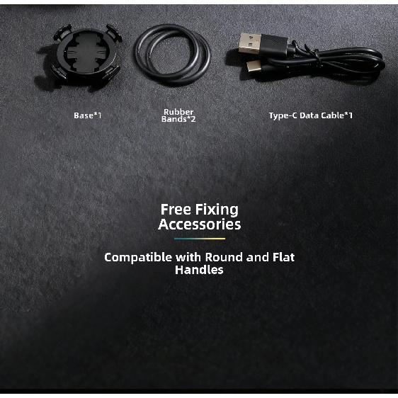 OFFBONDAGE Bicycle Computer Wireless GPS Bike Speedometer MTB Road Bike Cycling Odometer USB Rechargeable Digital Stopwatch