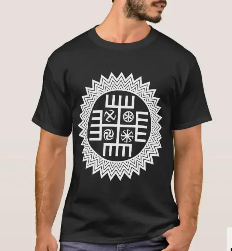 Slavic Symbol Represents The Hands of God TShirt Summer Cotton Short Sleeve ONeck Mens T Shirt New S3XL