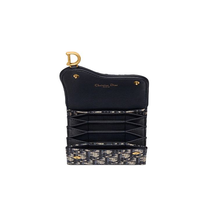 Dior Saddle Jasmine Oblique Classic Embroidered Canvas Bag Women bags Denim-Blue S5644CTZQ_M928