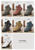 Men's Mid-Calf Leather Martin Boots - Autumn/Winter, Large Size, Handmade Casual Work Boots
