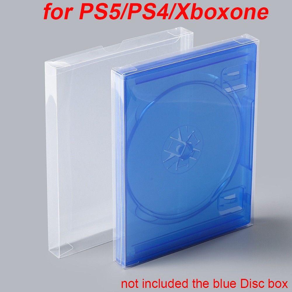 5pcs PET Game Box Protector Case Transparent Game Card Storage for PS5 PS4 Xboxone