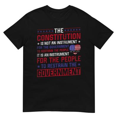 Konstytucja Jest Instrumentem - Patriotyczny T-Shirt USA