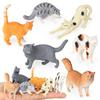 Children's Animal Model: British Shorthair, Maine Coon, Sloth, Orange, Calico, and Blue Cats - Car Decoration