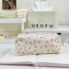 Small Flowers Pencil Cases Storage Bags Pen Bag Office Accessories Floral Pencil Bag  Makeup Bag