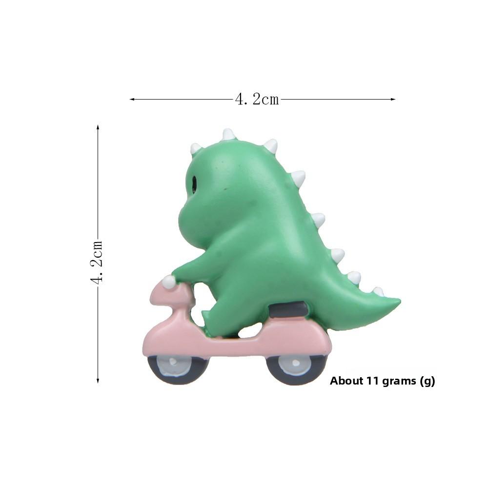 Panda Bicycle Resin Magnet Clip With Creative 3d Design For Refrigerator Decor And Gift Giving