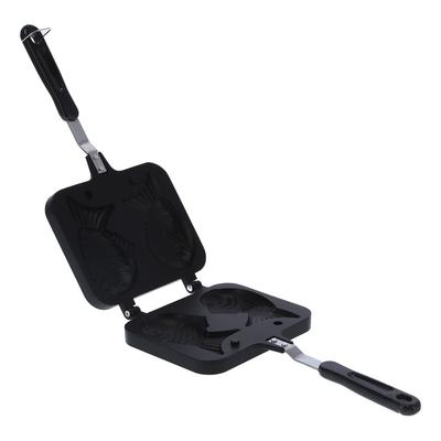 Taiyaki FishShaped Waffle Cake Maker Pan NonStick Double Pan Mold for Kitchen Use