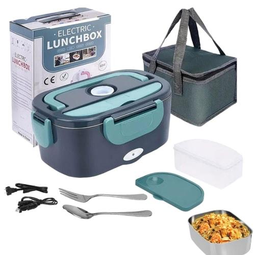 Insulated Lunch Box, Electric Lunch Box | 1.5L Food Warmer Lunch Container, Electric Lunch Box Food Heater, Food Warmer Lunch Container, Fast-Heating